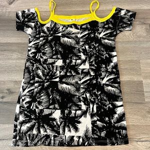 Fabletics Cold Should Palm Tree Patter Top